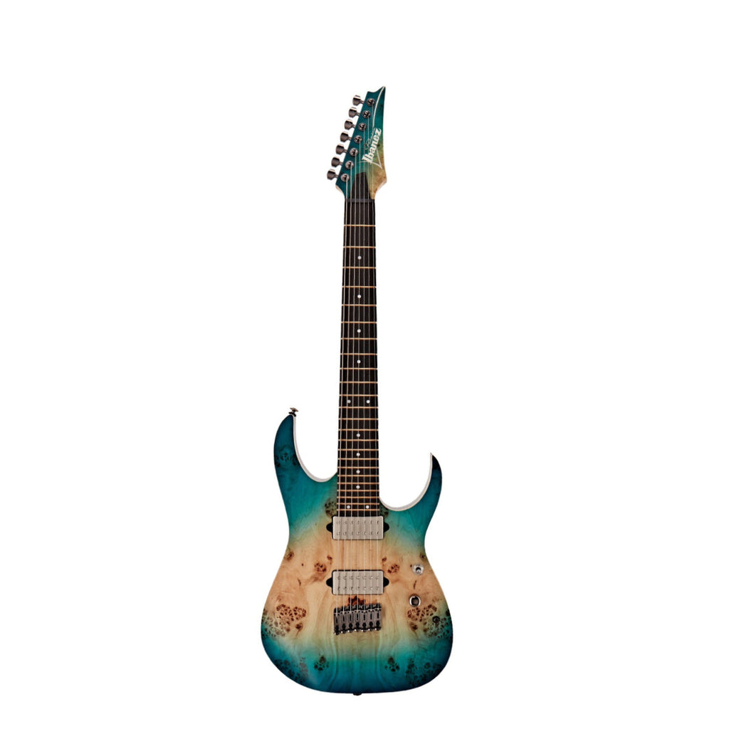 Đàn Guitar Điện Ibanez RG1127PBFX - RG Premium HH, Ebony Fingerboard, Caribbean Islet Flat - 7 Strings