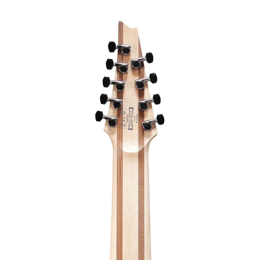 Đàn Guitar Điện Ibanez RG9PB - RG Series HH Macassar Ebony Fretboard, Transparent Gray Flat - Việt Music