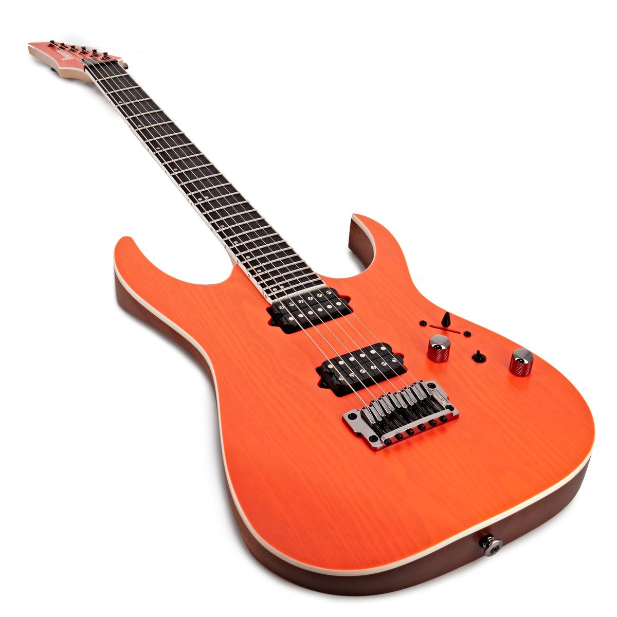 Đàn Guitar Điện Ibanez RG Prestige RGR5221, Transparent Fluorescent Orange - Việt Music