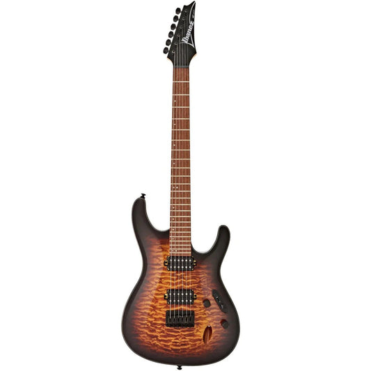 Đàn Guitar Điện Ibanez S621QM - S Standard HH, Rosewood Fingerboard, Dragon Eye Burst - Việt Music