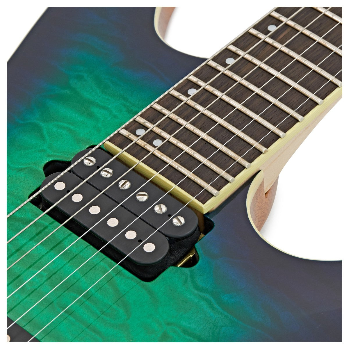 Đàn Guitar Điện Ibanez S Prestige S6521Q, Surreal Blue Burst Gloss - Việt Music