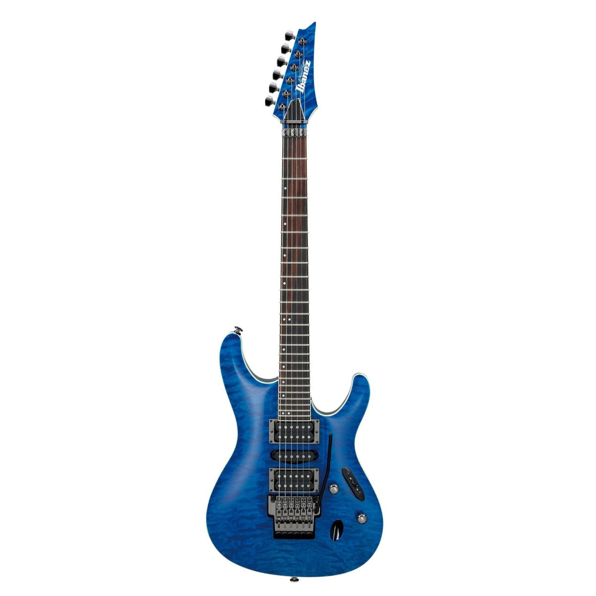 Đàn Guitar Điện Ibanez S Prestige S6570Q, Natural Blue - Việt Music