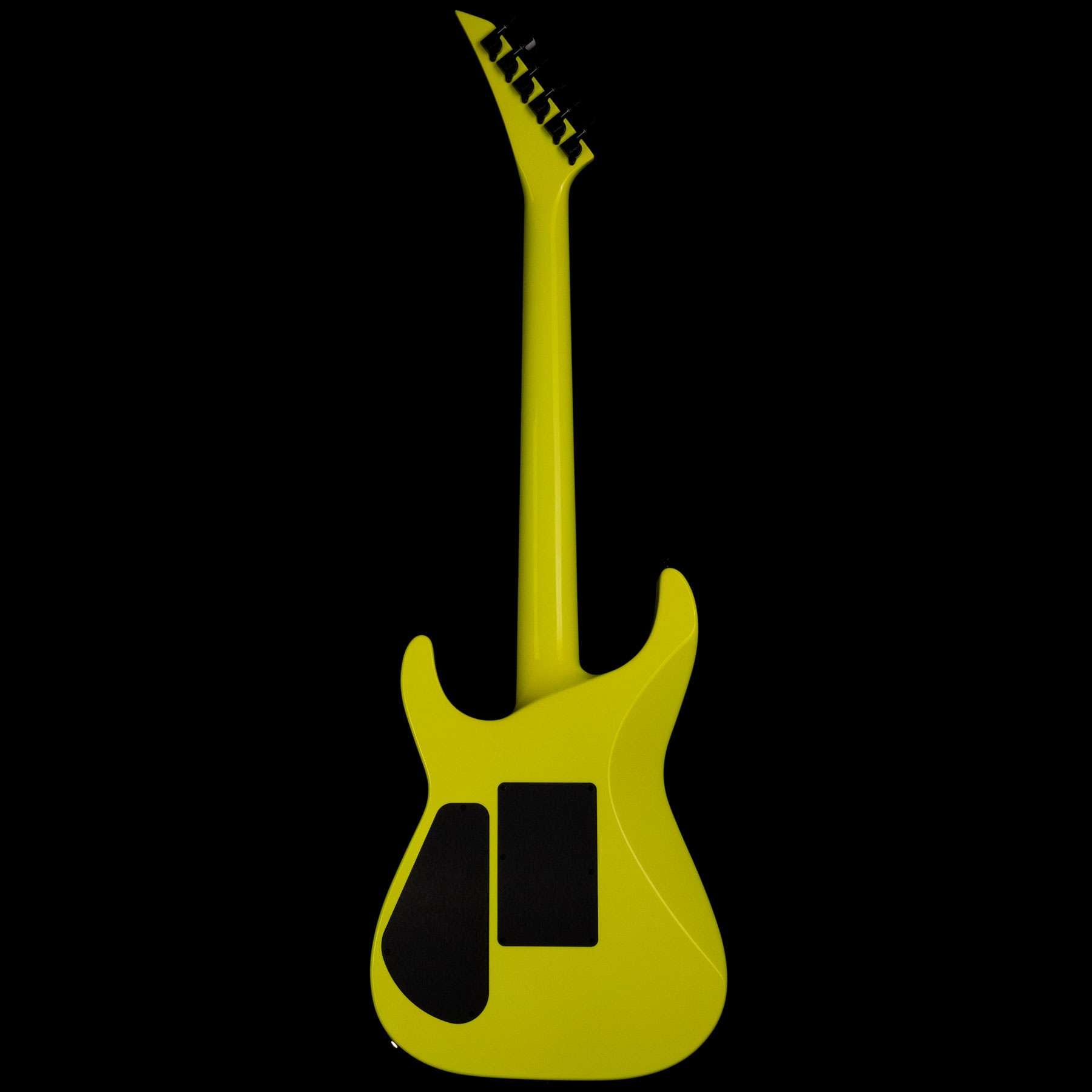 Đàn Guitar Điện Jackson Custom Shop SL2H Soloist Gravity Yellow w/Blue Pickups - Qua Sử Dụng - Việt Music