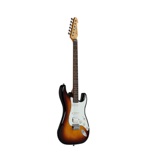 Đàn Guitar Điện Keipro Classic Series S-S-H Rosewood Fingerboard ST, Tobaco Sunburst - Việt Music