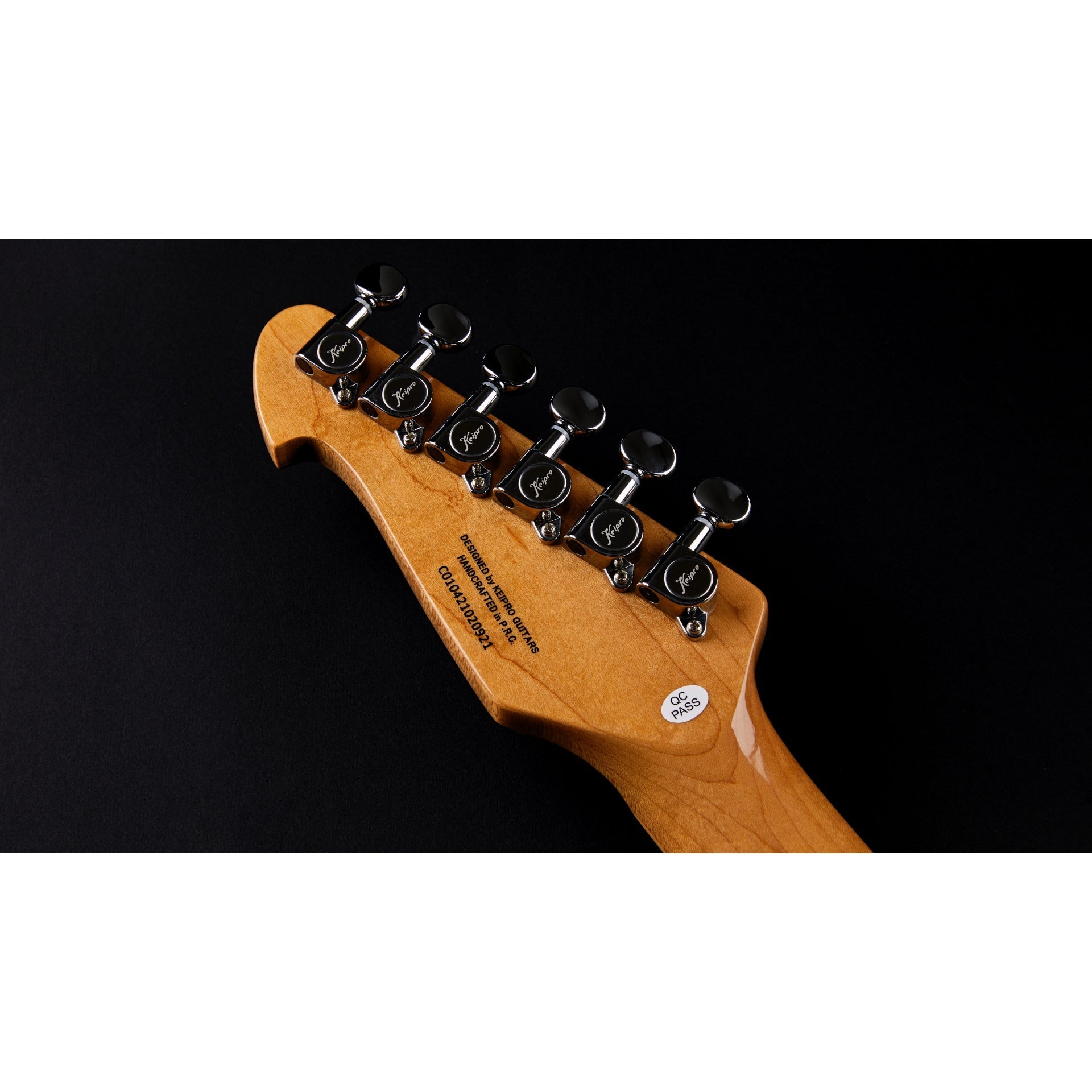 Đàn Guitar Điện Keipro Classic Series S-S-S Maple Fingerboard ST, Black - Việt Music