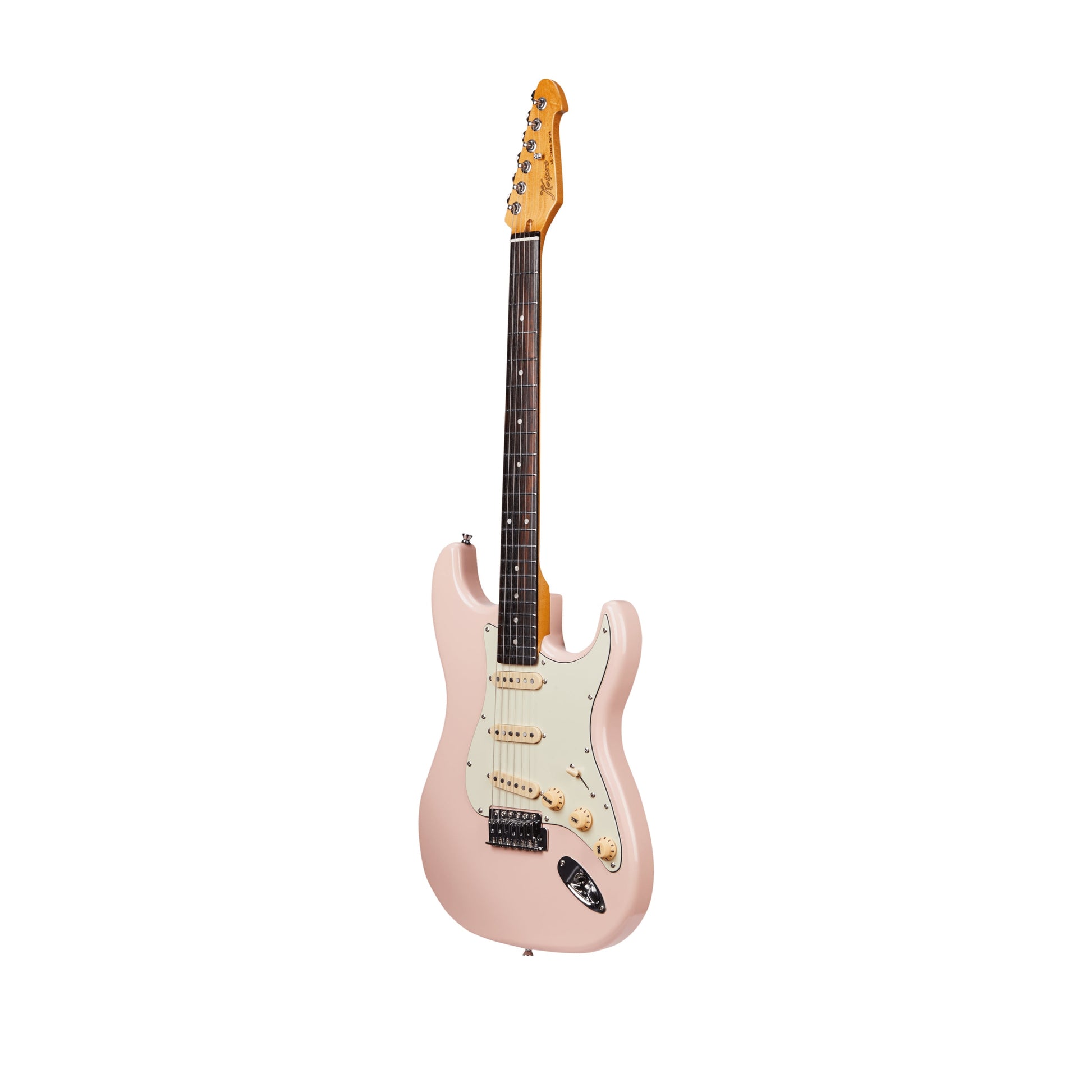 Đàn Guitar Điện Keipro Classic Series S-S-S Rosewood Fingerboard ST, Pink - Việt Music