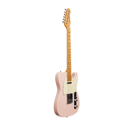 Đàn Guitar Điện Keipro Classic Series S-S Maple Fingerboard TL, Pink - Việt Music