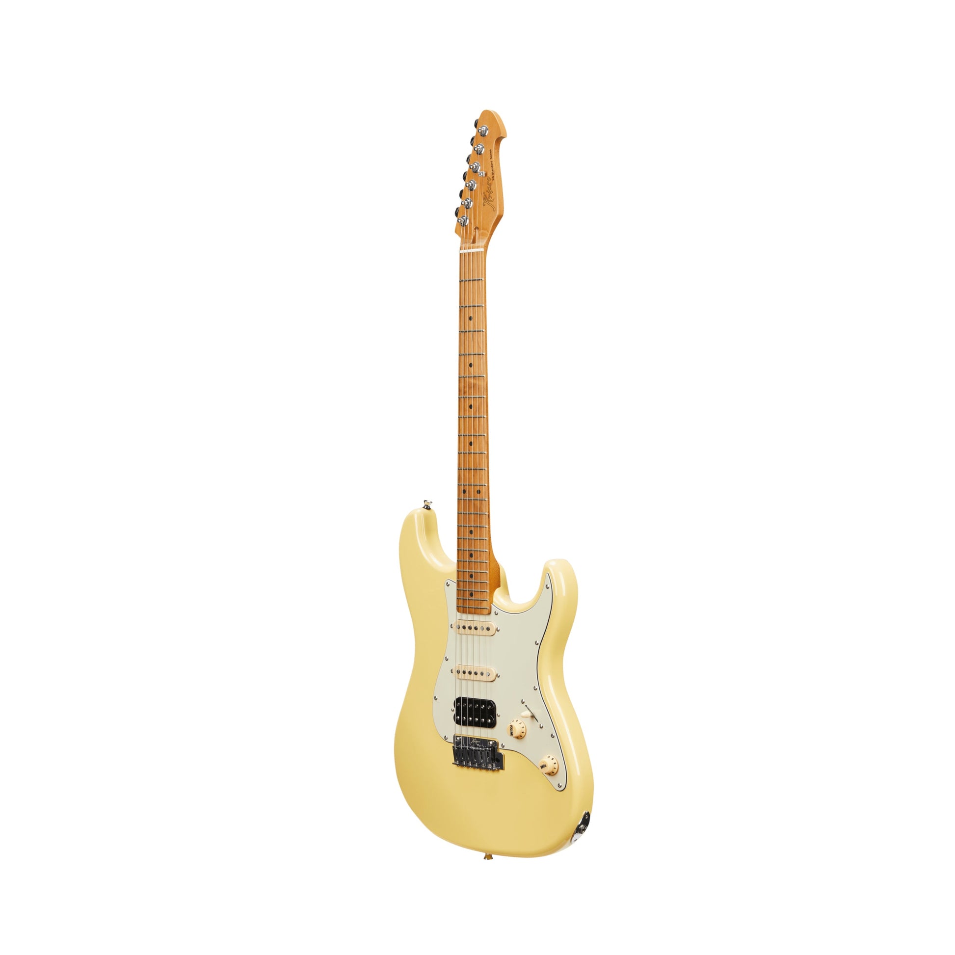 Đàn Guitar Điện Keipro Standard Series S-S-H Maple Fingerboard ST, Yellow - Việt Music