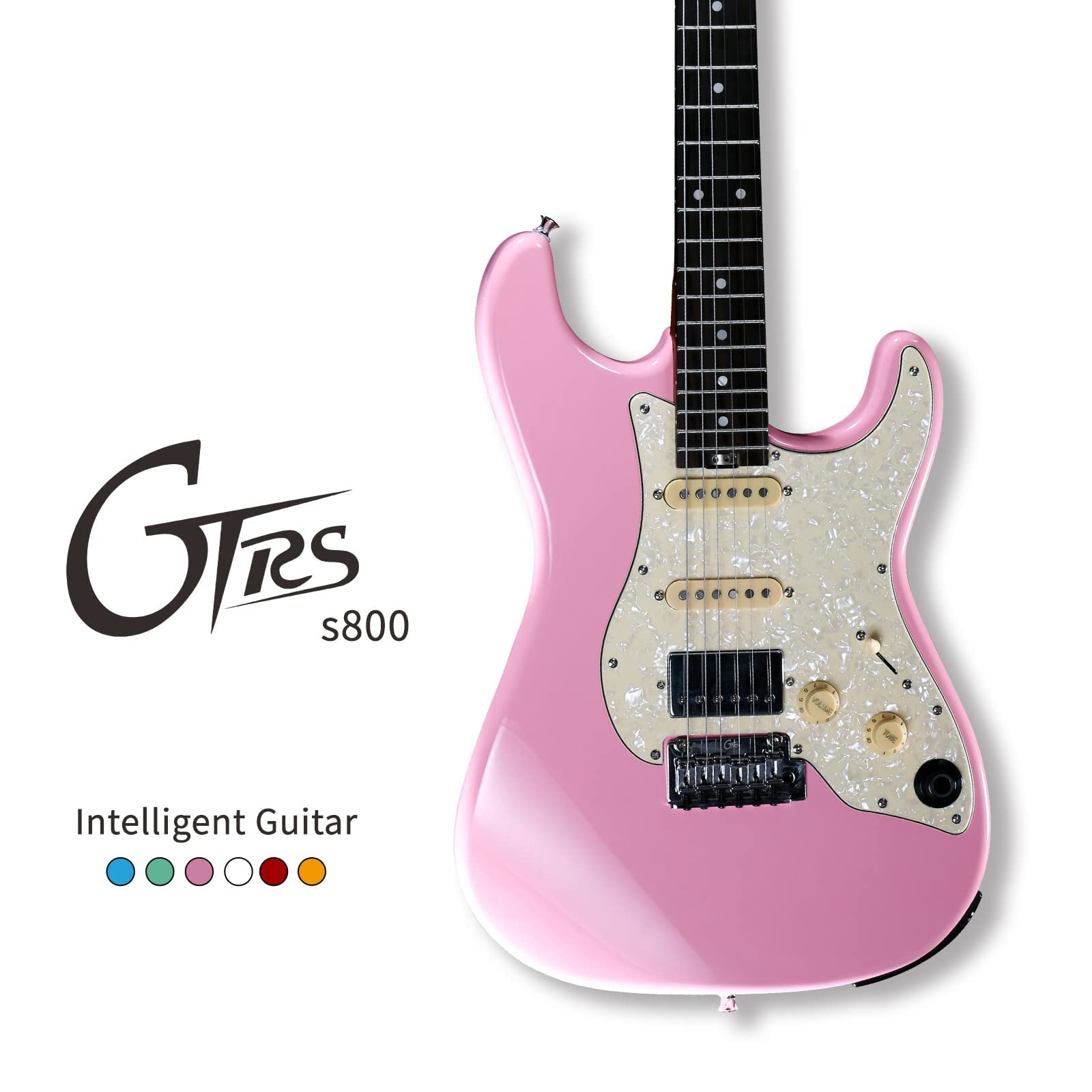 Đàn Guitar Điện Mooer GTRS S800 Shell Pink - Việt Music