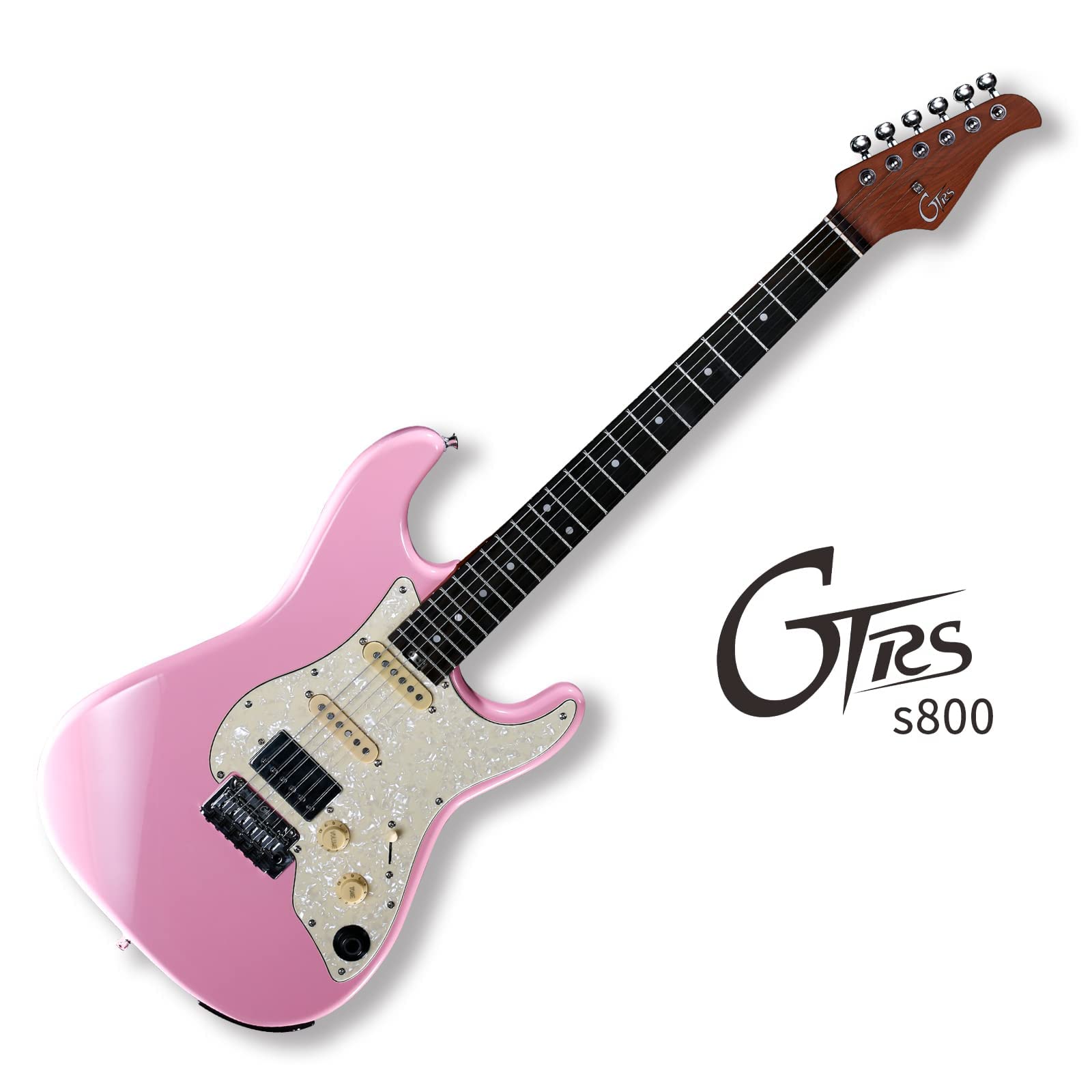 Đàn Guitar Điện Mooer GTRS S800 Shell Pink - Việt Music