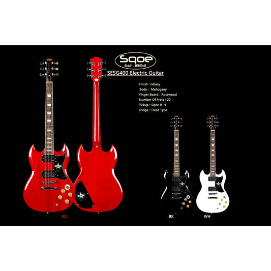 Đàn Guitar Điện Sqoe SESG400 - Việt Music