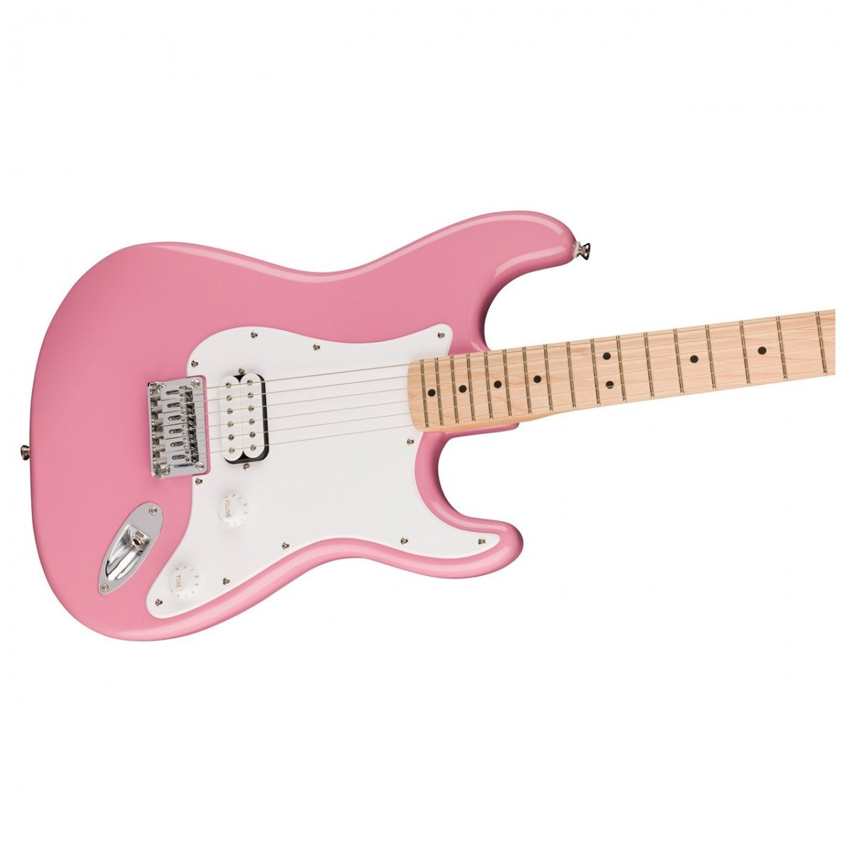 Squier Sonic Series Stratocaster HT H Maple Fingerboard, Flash Pink - Việt Music