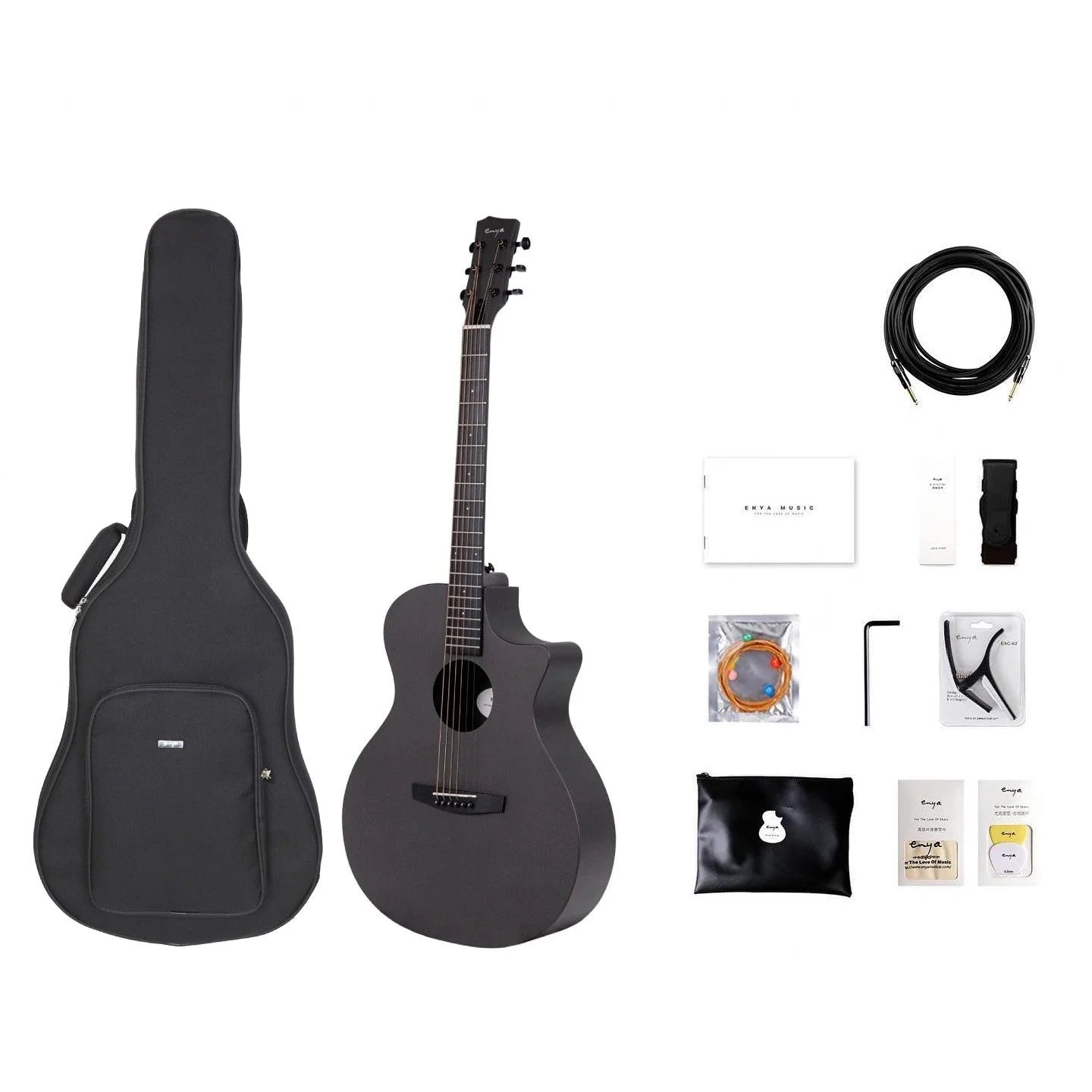 Đàn Guitar Acoustic Enya EGA-X0 SP1 AcousticPlus - Việt Music