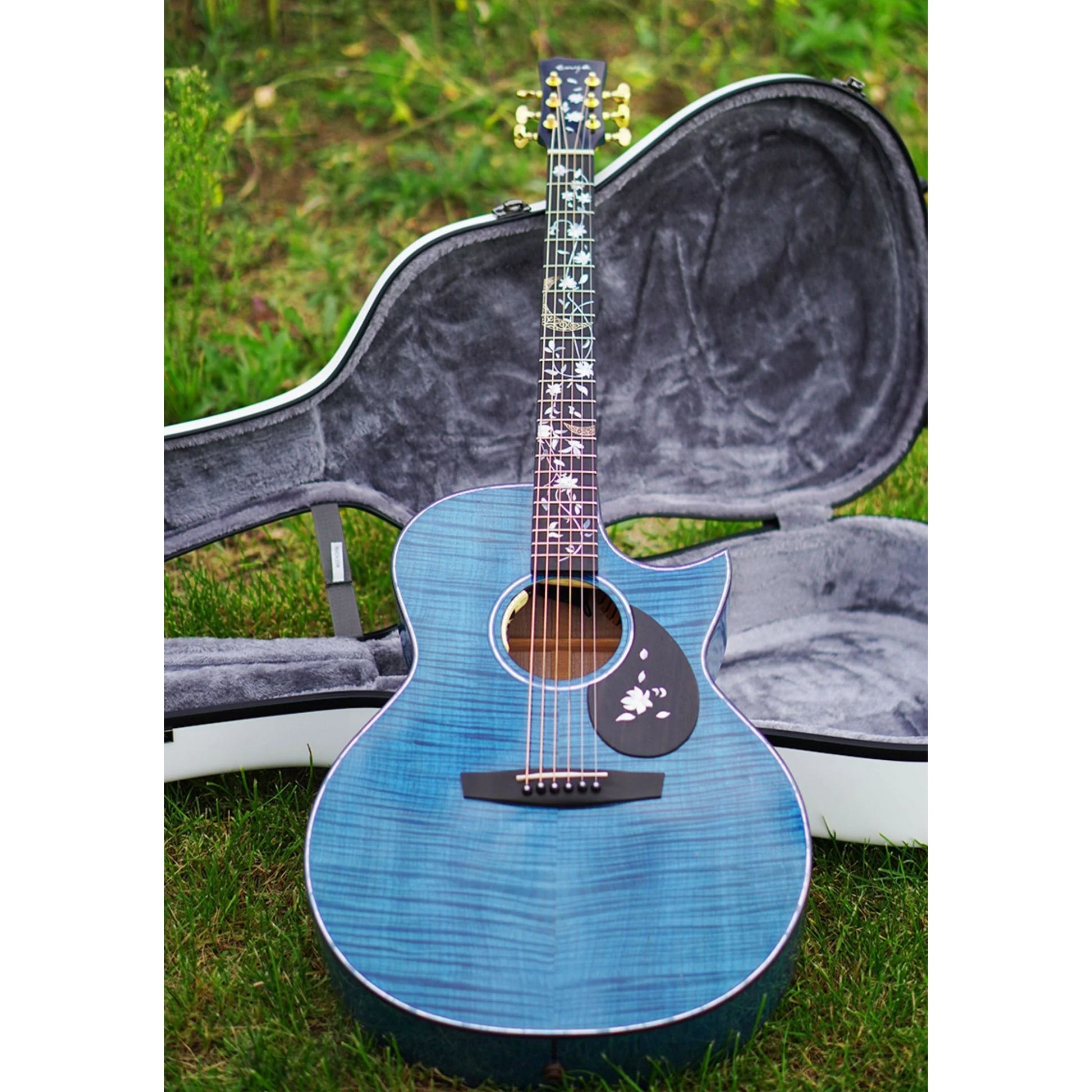 Đàn Guitar Acoustic Enya EA Flowers Ocean Limited Việt Music Đàn Guitar Acoustic Enya EA Flowers Ocean Limited Việt Music