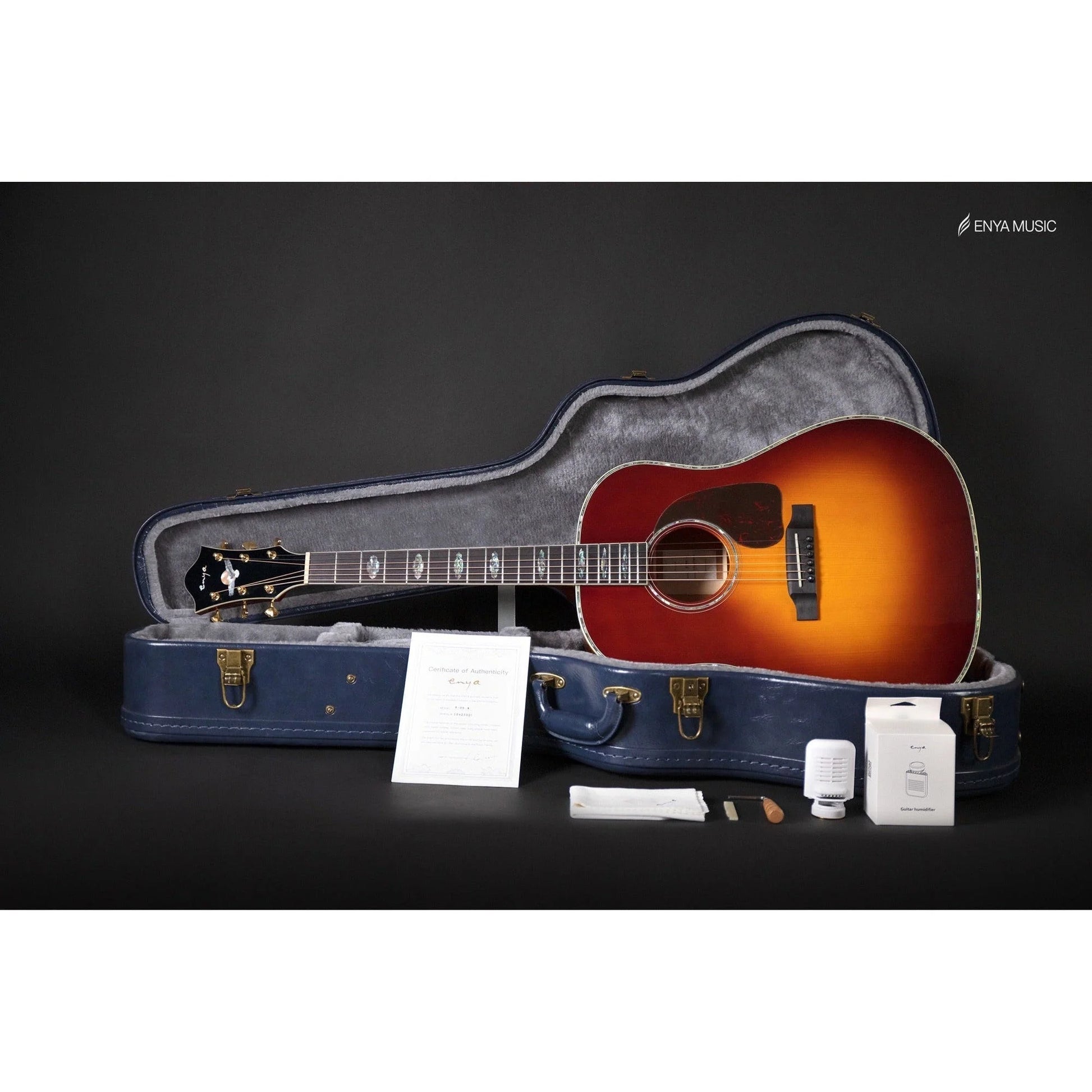 Đàn Guitar Acoustic Enya T-05A EQ - Việt Music