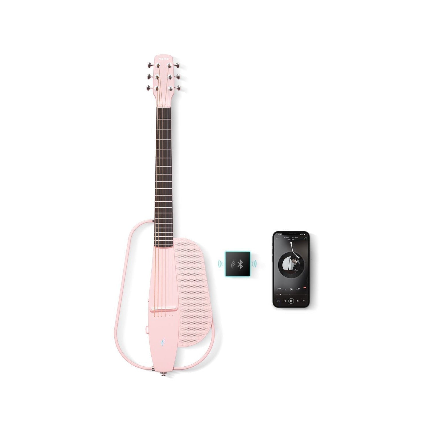Đàn Guitar Silent Acoustic Enya NEXG 2SE Basic - Smart Audio Guitar - Việt Music