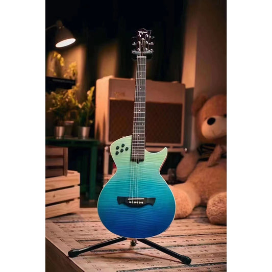 Đàn Guitar Điện Tagima Modena Steel Blue Fade - Việt Music