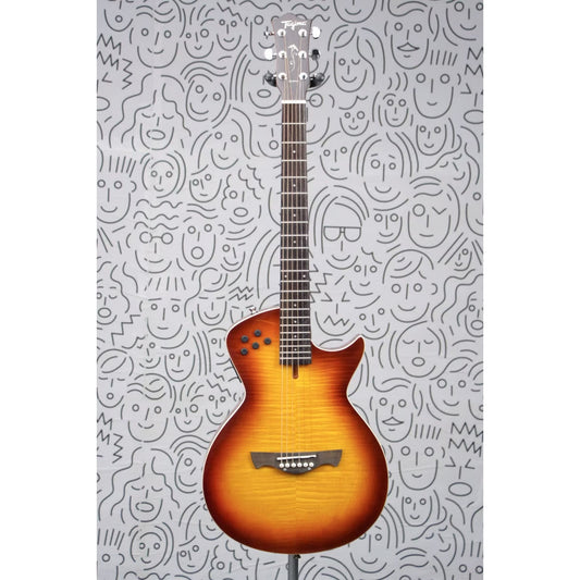 Đàn Guitar Điện Tagima Modena Steel Cherryburst - Việt Music