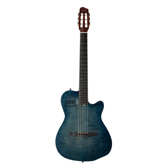 Đàn Guitar Điện Godin ACS Denim Blue Flame - Việt Music