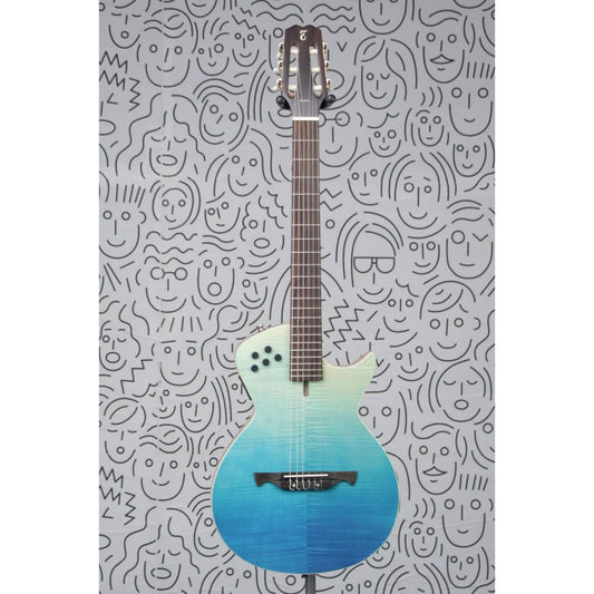 Đàn Guitar Điện Tagima Modena Nylon Blue Fade - Việt Music