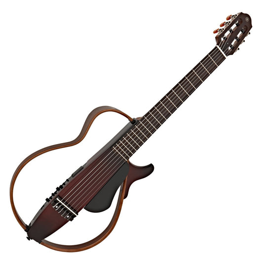 Đàn Guitar Silent Yamaha SLG200N Nylon String, Crimson Red Burst - Việt Music