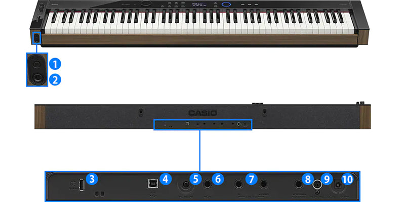 Đàn Piano Điện Casio PX-S6000