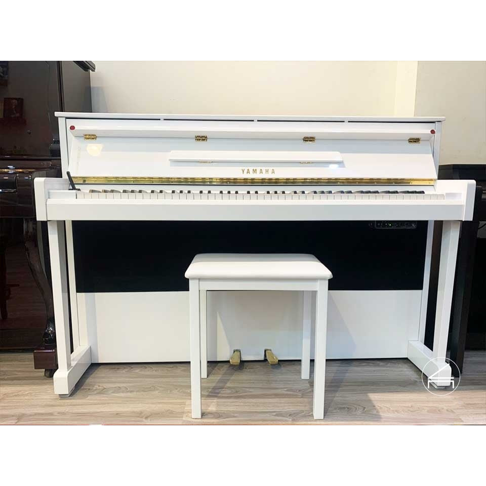 Đàn Piano Điện Yamaha DUP-10 White - Digital Upright Piano - Qua Sử Dụng