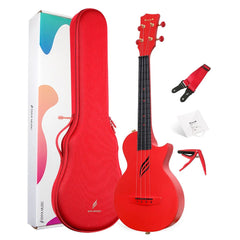 Đàn Ukulele Concert Enya Nova U, Red