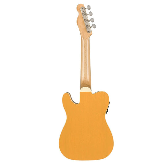 Đàn Ukulele Fender Fullerton Tele FB Walnut Concert, Butterscotch Blonde - Việt Music