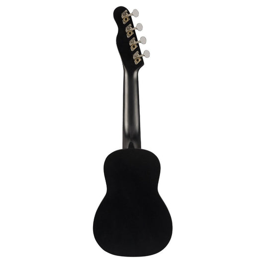 Đàn Ukulele Fender Venice FB Walnut Soprano, Black - Việt Music