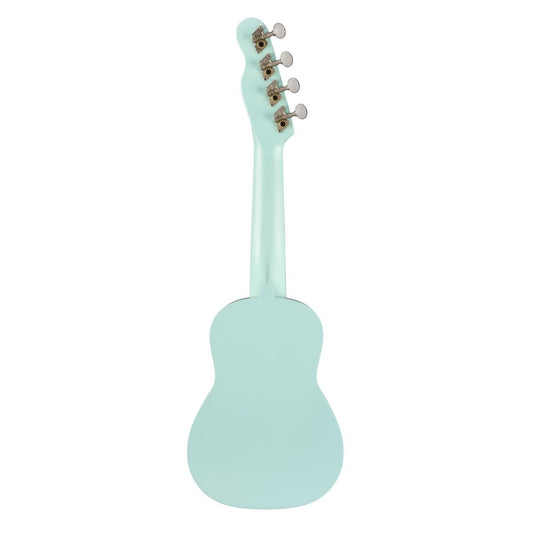 Đàn Ukulele Fender Venice FB Walnut Soprano, Daphne Blue - Việt Music