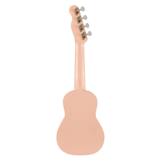 Đàn Ukulele Fender Venice FB Walnut Soprano, Shell Pink - Việt Music