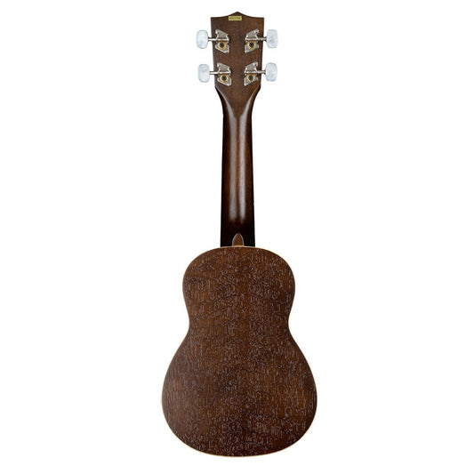 Đàn Ukulele Soprano Kala Exotic Mahogany, Transparent Black KA-SEMBK - Việt Music