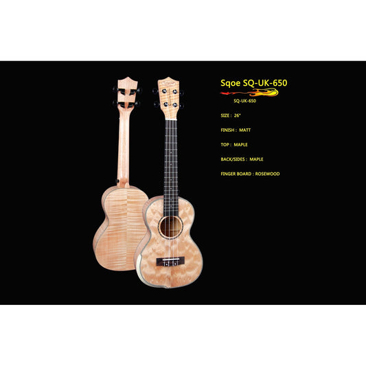 Đàn Ukulele Tenor Sqoe SQ-UK-650 - Việt Music