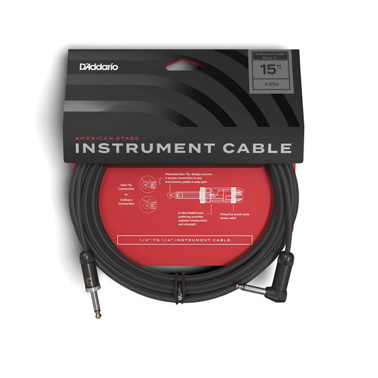 Dây Cáp Kết Nối D'Addario American Stage Instrument Cable PW-AMSGRA - Việt Music