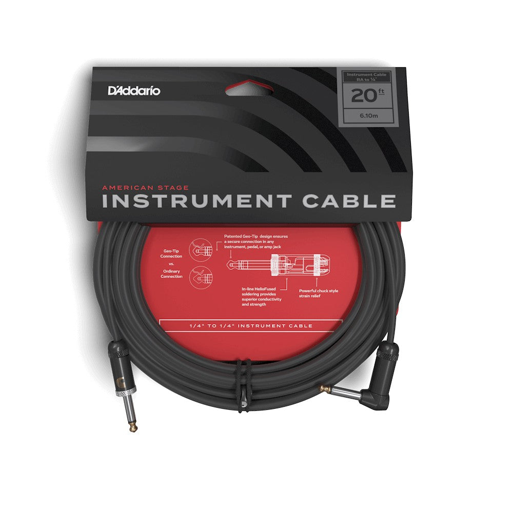 Dây Cáp Kết Nối D'Addario American Stage Instrument Cable PW-AMSGRA - Việt Music