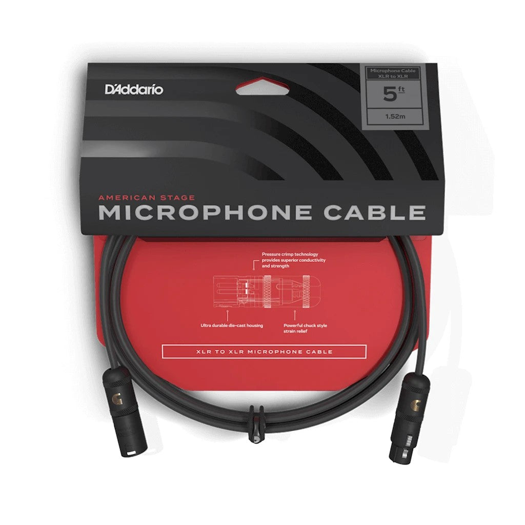 Dây Cáp Kết Nối D'Addario American Stage Microphone Cable PW-AMSM - Việt Music