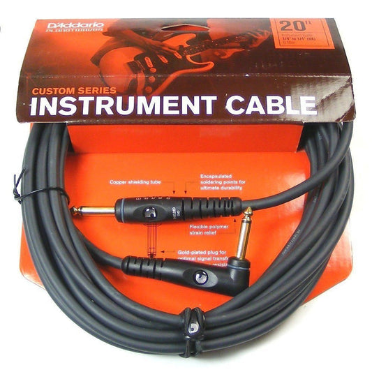 Dây Cáp Kết Nối D'Addario Custom Series Instrument Cable PW-GRA - Việt Music