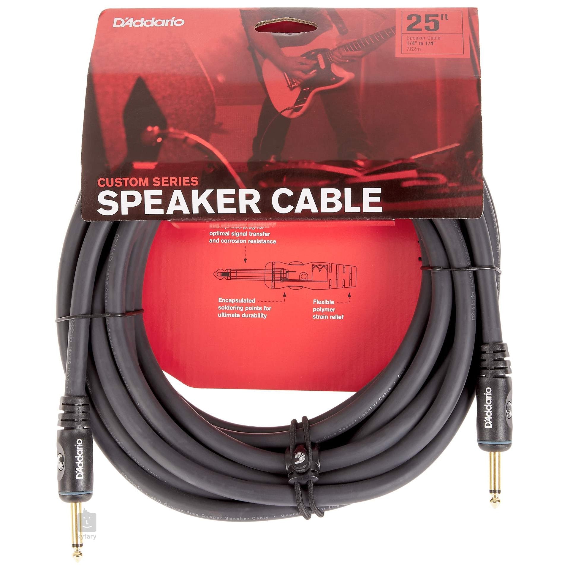 Dây Cáp Kết Nối D'Addario Custom Series Speaker Cable PW-S - Việt Music
