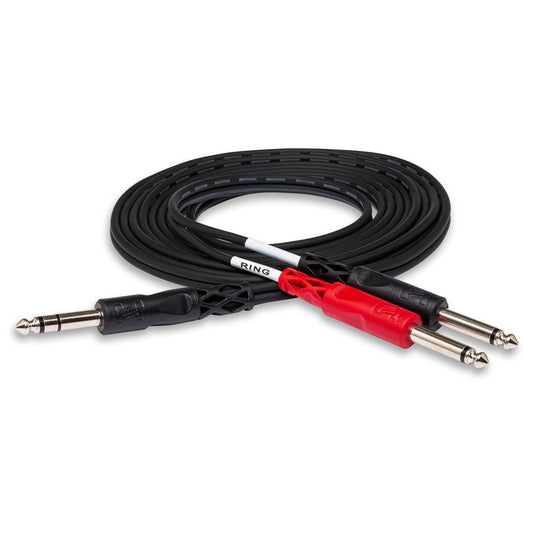 Dây Cáp Kết Nối Hosa Insert Cable, 1/4 In TRS - Dual 1/4 In TS - Việt Music