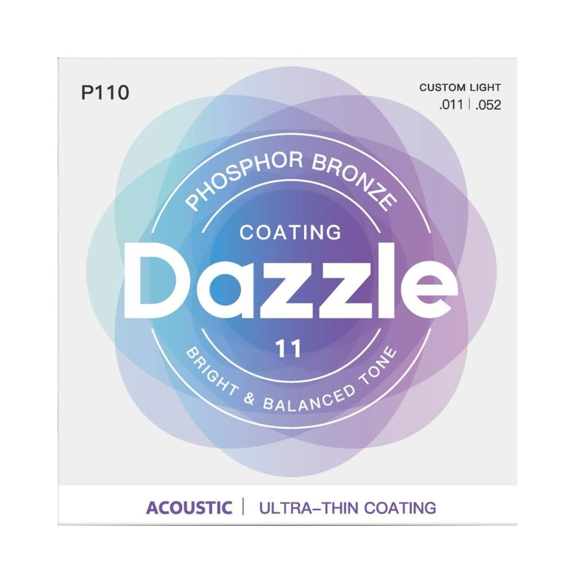Dây Đàn Guitar Acoustic Saga Dazzle Coating Phosphor Bronze - Việt Music