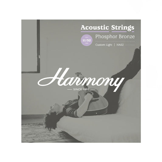 Dây Đàn Guitar Acoustic Harmony Phosphor Bronze HA - Việt Music