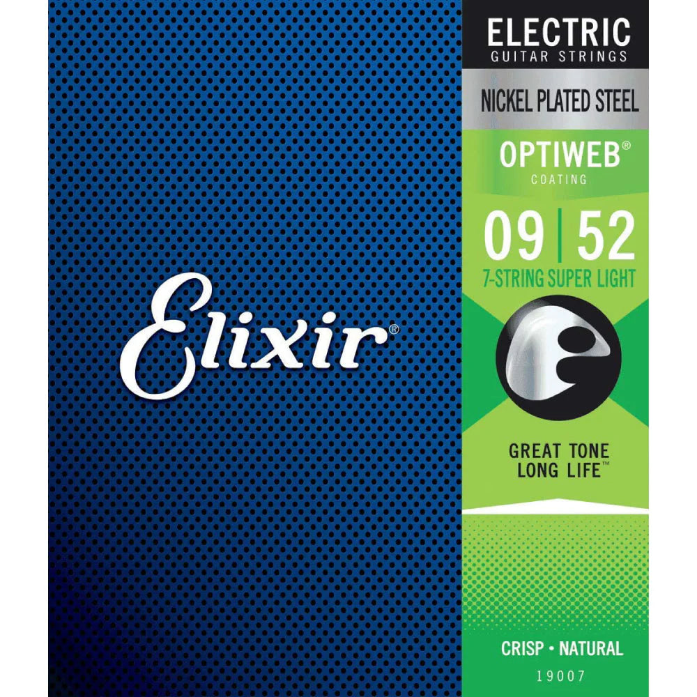 Dây Đàn Guitar Điện Elixir Nickel Plated Steel Optiweb - Việt Music