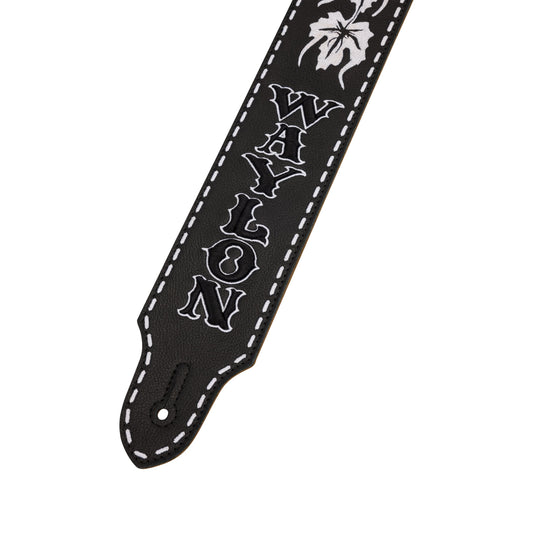 Dây Đeo Đàn Guitar Fender Waylon Jennings Signature, Black - Việt Music