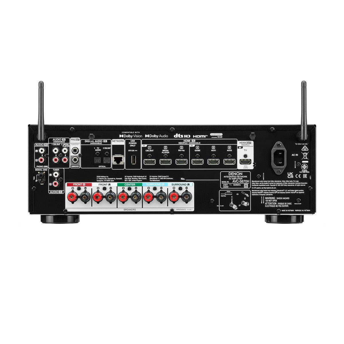 Amplifier Denon AVC-S670H - Việt Music