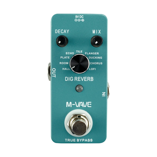 Pedal Guitar M-Vave DIG Reverb