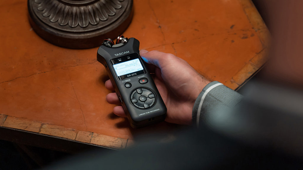 Thiết Bị Ghi Âm Tascam DR-07X Stereo Handheld Audio Recorder