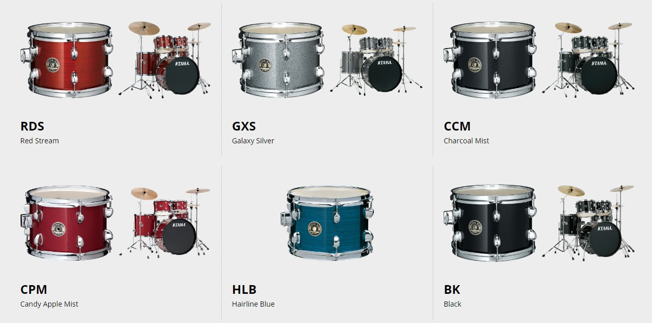 Bảng màu trống Jazz Tama RM52KH6C Rhythm Mate