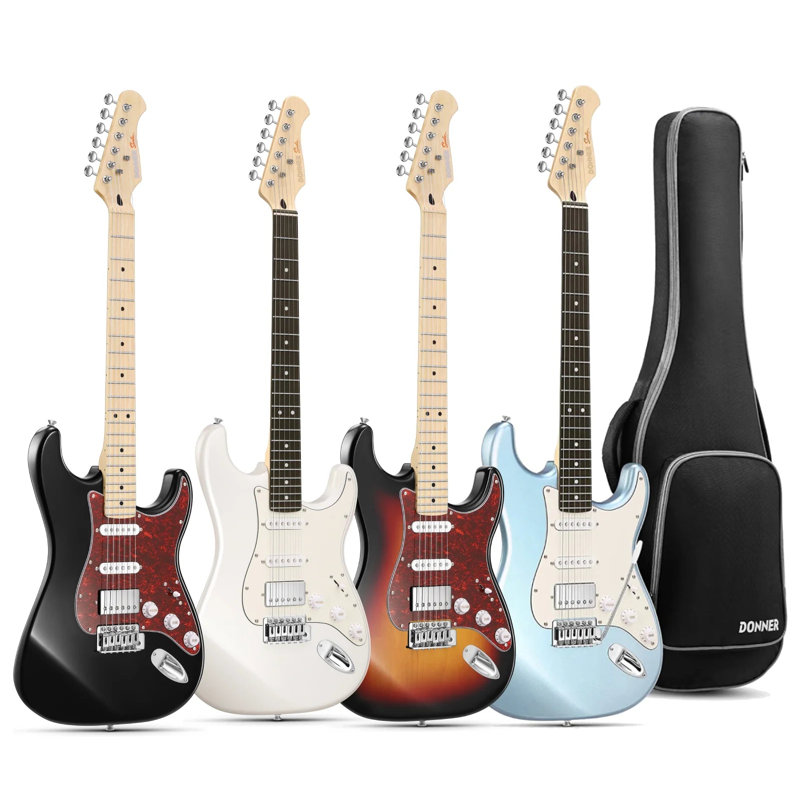 Đàn Guitar Điện Donner DST-152 HSS, Maple Fingerboard - Việt Music