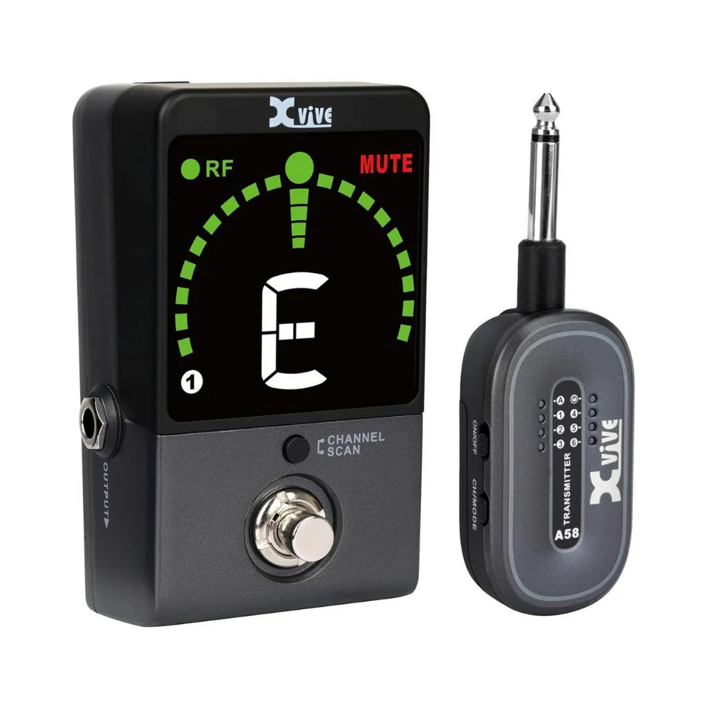Bộ Thu Phát Tín Hiệu Không Dây Xvive P58 -5.8Ghz Guitar Pedal Wireless System - Việt Music